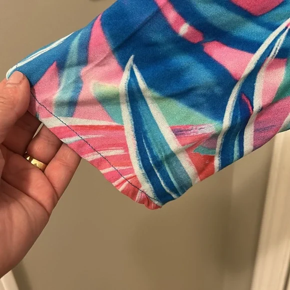 La Blanca Tropical Print Swim Coverup - Picture 7 of 9